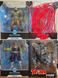 McFarlane - Scale 1/12 - MegaFig - Killer Croc / Mongul / CyGor (每款各$140)