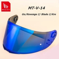 MT-V-14 Serial Helmet Shield For MT Motorcycle Helmet Only RAPID,RAPID PRO,BLADE 2 SV,REVENGE 2,TARGO Helmet Shield