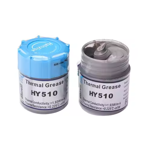 Canned Fluid HY510 Scraper Cooling Paste Compound Thermal Paste Conductive Grease Heatsink White Sil