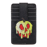 USA Disney Buckle Down Snow White Glitter Poisoned Apple Cardholder Pouch Bag