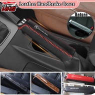 Mercedes Benz Universal Car Auto Handbrake Cover Protector Pu Leather Anti-Skid Cover Protective Han
