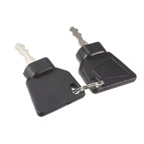 2 Pcs Ignition Start Key Switch Starter key For JCB 3CX Excavator Most JCB Machine Digger Replacemen