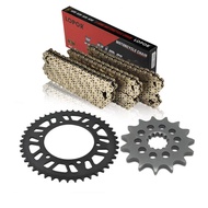 Motorcycle Front Rear Sprocket 520 Chain Set Kits For Kawasaki Z750 ZR750 Z750R Z750S ZR750S 04-12 Z