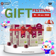 (เซ็ต 5 กล่อง x10 แคปซูล) Punto Italia Espresso กาแฟแคปซูล INTENSO อาราบิก้า 60% สำหรับเครื่อง Nespr