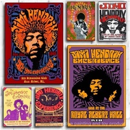 Jimi Hendrix Music Band Poster Print Home Living Room Wall Decoration,No Frame Canvas Painting Gift 