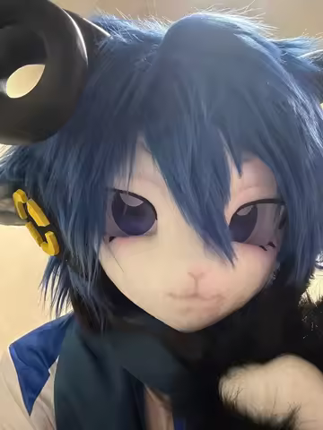 Kigurumi Base Mask Felidae Headbase Furry Cosplay Costume Accessories Cosplay Mask