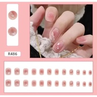 NAIL ART SERIES 3D (24 pcs) manicure nails fake nails, instant nail art
