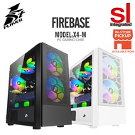 1ST PLAYER X4-M FIREBASE GAMING CASE (with 3 ARGB fans)