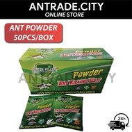Ubat Semut 5g (1 Box=50pkt) / Ubat Lipas Powder Ant killing Bait / Ant Powder Serbuk Semut Berkesan/