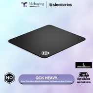แผ่นรองเมาส์ SteelSeries QcK Heavy Gaming Mousepad แผ่นรองเมาส์ แบบ Control รุ่นหนาพิเศษ ผ้า Micro-w