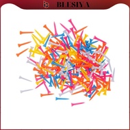 blesiya 200pcs Professional Plastic Golf Tees Mixed Color GOLF TEES Training Aid Accessories Tool 42