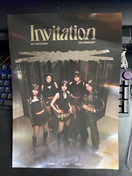LE SSERAFIM VR CONCERT 演唱會海報