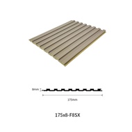 Panel Venir Kayu PVC Pelbagai Fungsi Panel Perlindungan Dinding Siling Dinding Venir Kayu Kejurutera