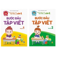 Combo 2 Sách Bước Đầu Tập Viết Cho Trẻ Em - Bộ Sách Tâm Thế Chuẩn Bị Vào Lớp 1 - Hành Trang Cho Bé V