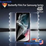 Samsung S23 + / S23 Ultra / S22 + / S21 Ultra / S21 + / S21 / S20 Ultra / Plus Butterfly 360 Hydroge