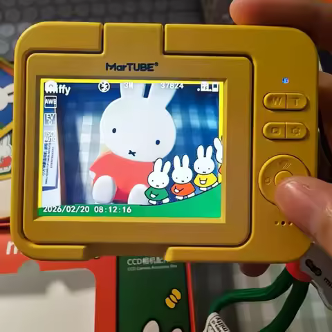 in stock Original Miff y Series Folding Ccd Camera 70th Anniversary Limited Edition Cuddly Cartoon D