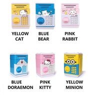 Spot Kids ATM Coin Bank Password Saving Box Tabung ATM Coin Saving ATM Money