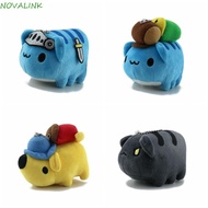 NOVALINK Bugcat Capoo Keychain, Blue Cat Toy Multiple Style Bugcat Pendant, School Bags Keyring PP C