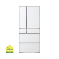 [BULKY] HITACHI R-WXC670KS-XW 525L 6 DOOR FRIDGE ***1 YEAR HITACHI WARRANTY***