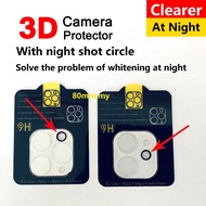 3D Camera Lens Full Cover Protection Clear Tempered Glass For iPhone 17 16 15 14 13 12 11 Pro Max 16