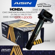 AISIN Ignition Coil For HONDA CIVIC DIMENSION VII SALOON (ES, ET) D17A2, D17A5, D17Z3 (2001-2005)