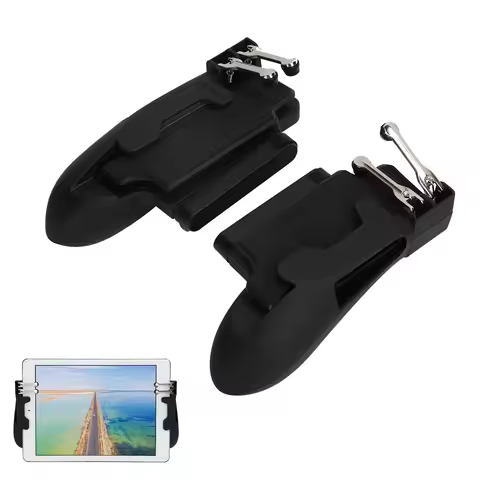 1 Pair Tablet Gamepad Universal 6 Fingers Game Handle Controller Holder Accessory Game Controller Ga