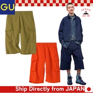 GU Men's Cargo Baggy Cropped Pants UL GU Men's Cargo Baggy Cropped Pants UL 【Direct from Japan】
