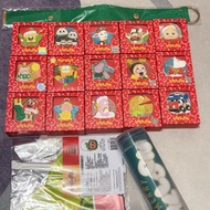 merry balloon 公仔襟章 全套襟章+cocomelon氣球+毛巾