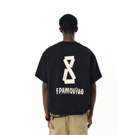 FPA cotton short sleeve sports China-Chic American round neck lovers T-shirt