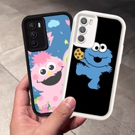 Case for OPPO A54S A16s A55 A16 A74 A94 Silicone Case H-53 Sesame Street