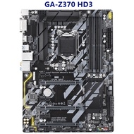 Uesd Gigabyte GA-Z370 HD3 Motherboard LGA1151 DDR4 Z370 Support i3 8100 i5 8500 I7 8700K