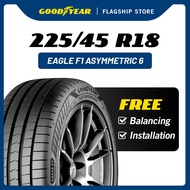 Goodyear 225/45R18 Eagle F1 Asymmetric 6 (Worry Free Assurance) - Peugeot 5008 / Kia Sportage