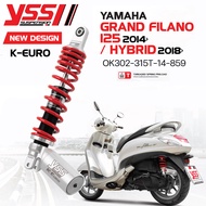 โช๊ค YSS K-Euro กระบอกเฉียง Grand Filano 2014-2022 ความยาว 315 มม และ300มม. ประกันศูนย์ 12 เดือน