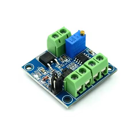 PWM to Voltage Converter Module 0%-100% to 0-10V for PLC MCU Digital to Analog Signal PWM Adjustabl 