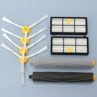 8pcs Hepa Filter Brush kit For iROBOT ROOMBA 800 900 series 880 870 900 980 cleaner