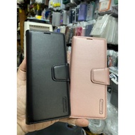 Fashionable black Samsung Z Fold 3 leather case