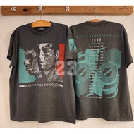 [23] NorthAmerican TOUR'89 Bio Washed Rolling Stone vintage shirt TOUR Rock Band