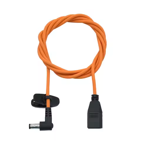 FPV Goggles Silicone Power Cable XT60 To DC5521 120mm for DJI/Fatshark/HDZero/Skyzone Goggles