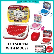 Kids Education Mini Laptop With Screen And Mouse Mainan Budak Learning Laptop Toys Learning Komputer