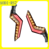 🌳🌳 [1 đôi] Xi nhan chữ Z Trung quốc led đuổi audi gấp khúc cho xe điện 12v（AODI-RS7）