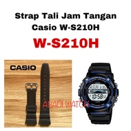 Casio w-s210h w-s210h Watch Strap Rubber Strap ws210h watch Strap