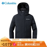 Columbia/哥伦比亚羽绒服男22秋冬新上户外保暖防寒夹克外套 WE0184 011（新） M