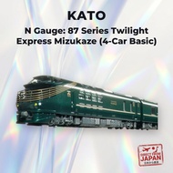 KATO 87 Series 'TWILIGHT EXPRESS Mizukaze' 4-Car Basic Set N Gauge DMU Model Train