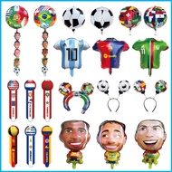 World Cup Fan Cheerleading Cheerleading Baseball Cheering Baseball Balloon Football Shape Headdress 