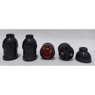 < > Economical Package 1 Box (24pcs) Black and White Hanging Lamp Fitting E27 DEXTA DX-218,  Qy-8