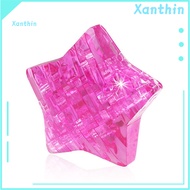 DIY 3D Crystal Puzzle Star Assembly Model Desk Decor Brain Teaser Children Toy
