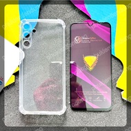 (COMBO F36) SAMSUNG M15 5G / F15 5G - Shockproof Clear Flexible Case and OG Full Screen Tempered Gla