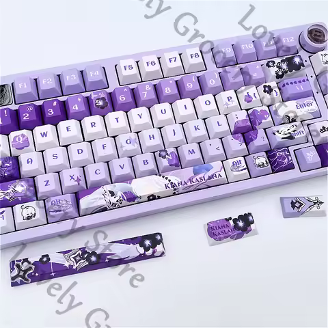 Original Anime Honkai: Star Rail Impact 3 Kiana Cosplay Cartoon Keycaps Accessories Keycap Ambitus M