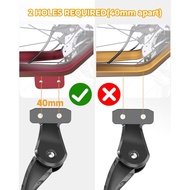 Wakano Bike Kickstand 24"-29", Adjustable Height Bike Stand for Adult Bike, Electric Bike, Mountain 