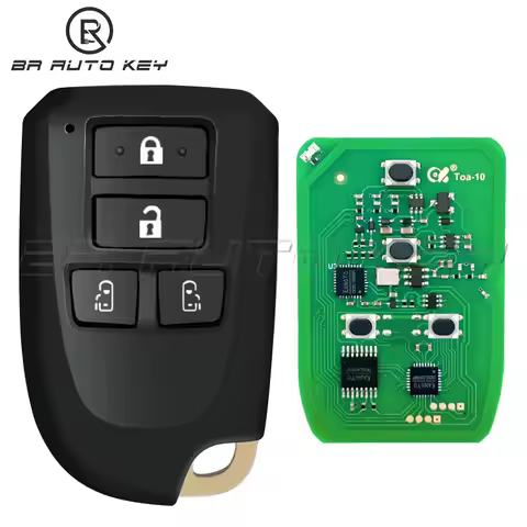 Smart remote key fit for Toyota Hiace Regiusage 2012-2018 BF1ER BS1EW BS2ET 312/314/434MHz 8A Chip B